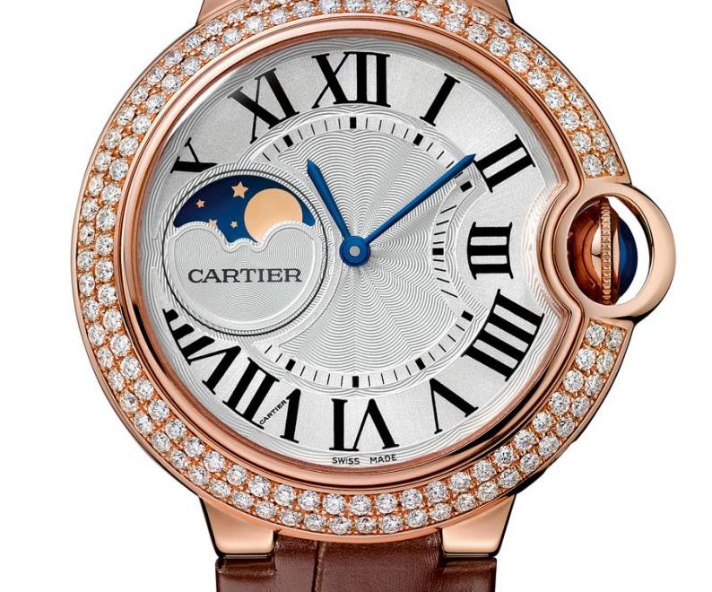 Wo Zu Kaufen Cartier: Ballon Bleu de Cartier Mondphase Replica Uhren Online kaufen