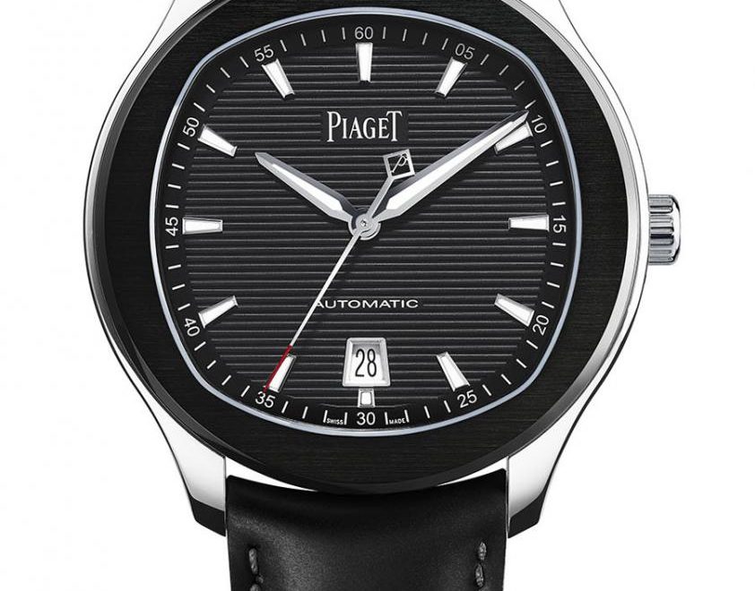 Piaget: Polo S in Schwarz Grade 1 Replica Uhren